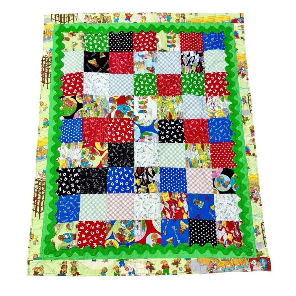 Berenstain Bears Homemade Children's Lap Quilt 44